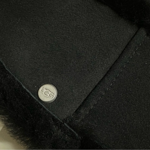 UGG Black Shearling Headband - Picture 6 of 12